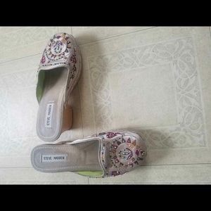 Steve Madden Beaded Clogs